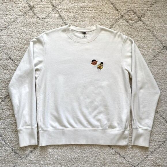 KAWS x Uniqlo x Sesame Street Crewneck Sweatshirt Size S - Picture 11 of 11